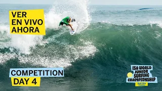 WEBCAST ESP - Competencia Día 4 - 2024 Surf City El Salvador ISA World Junior Surfing Championship