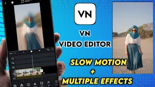 VN video editor telugu | 🔥Slow-motion & Multiple Effects