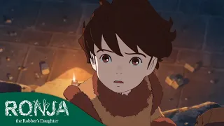 Miyazaki's Ronja | The Secret Cave | Studio Ghibli | Anime