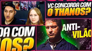 o que é um Anti-Vilão? (Jurandir Gouveia) - REACT EM CASAL