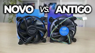 O NOVO COOLER BOX DA INTEL VS. ANTIGO, TEVE ALGUMA MELHORA NA TEMPERATURA?