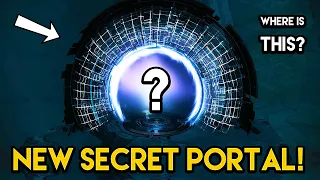 Destiny 2 - SECRET PORTAL LEADS SOMEWHERE NEW! Hidden Portal Mystery