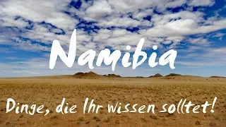 Namibia (deutsch): Einige Dinge, die Ihr wissen solltet!