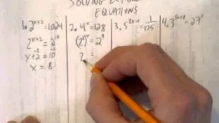 SOLVING_EXPONENTIAL_EQUATIONS