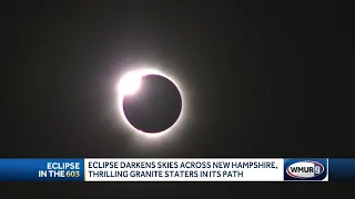 Thousands in New Hampshire witness total and partial solar eclipse