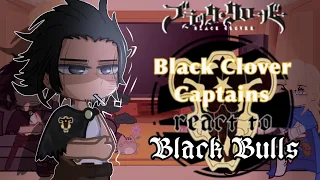 🍀 Black Clover Captains React to the Black Bulls│Black Clover Reacts 🍀