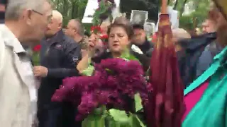 В Харькове на Мемориале Славы произошла потасовка