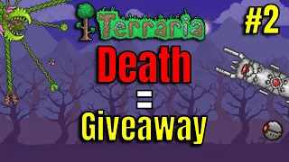If I Die, I give away $10 - Terraria Hardcore Part 2
