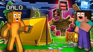 ŠKOLKA V MINECRAFTU | PŘEŽÍVÁME 24 HODIN VE STRAŠIDELNÉM SIREN HEAD LESE!