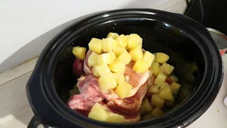 How to make Hawaiian Porkchops | Slow Cooker | Beginner |