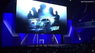 Need For Speed - 2015 E3 Conference, Gameplay & Trailer