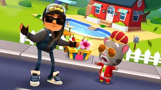 WHO IS THE BEST? TALKING TOM vs JAKE from  SUBWAY SURFERS? - LITTLE MOVIES 2020