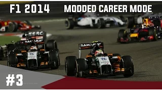 F1 2014 Modded Career Mode - Part 3 Bahrain Grand Prix