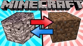 If Bedrock and Dirt Switched Places - Minecraft