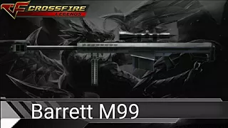 [CrossFire Legends]:Review Barrett M99 Siêu Phẩm Dòng Sniper|Súng DF Mạnh Nhất|By Rồng Ngáo CFVN