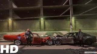 Hızlı Ve Öfkeli 7 | Dominic Toretto vs Shaw Takip Sahnesi | HD