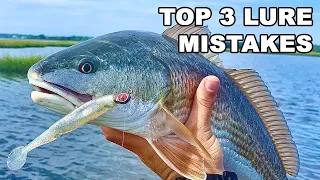 Top 3 Artificial Lure Mistakes