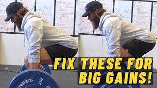 5 BEGINNER Deadlift Mistakes (and how to fix them!)