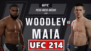 🔴 UFC 214 - Tyron Woodley X Demien Maia 29/07/2017 (HD)