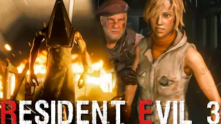 Resident Evil 3 Remake - Cheryl Heather Mason & Pyramid Head with Nurse (SILENT HILL) Mod