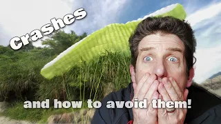 Common PARAGLIDING CRASHES ... and how to avoid them!