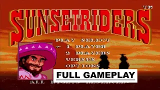 Sunset Riders No Damage Walkthrough [1080p 60fps]