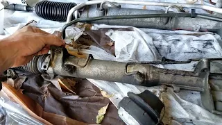 Volvo XC90 front rack & pinion change overview