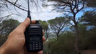 QUANSHENG U/V k5  / YAESU FT 4x PROBAMOS 3 ANTENAS Y SACAMOS LA DEFINITIVA