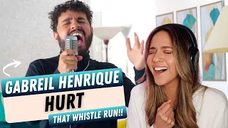 Gabriel Henrique - HURT (Christina Aguilera Cover) | REACTION!!