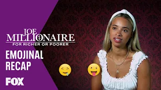 Emojinal Recap Of Episode 2 | Season 1 Ep. 2 | JOE MILLIONAIRE: FOR RICHER OR POORER