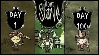 Don't Starve for 100 Days - 100 Sub Survival Special