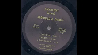 McDonald & Sherby "Catharsis" 1974 *Drivin' Me Crazy*