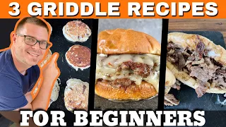 3 Griddle Recipes for Beginners - Easy Griddle Cooking Ideas