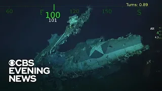 Wreckage of WWII aircraft carrier discovered