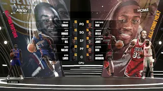 NBA 2K24 - Detroit Pistons @ Miami Heat - All Time Teams Playoffs Game 5