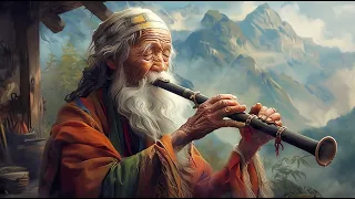 Tibetan Flute Music - Meditation, Yoga, Eliminate Stress And Calm The Mind, Release Of Melatonin