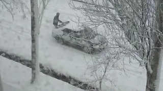 Бердянск, НОВОГОДНИЙ СНЕГ, 4 января: 5  2019