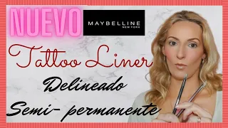 NUEVO lápiz delineador TATTOO LINER de Maybelline Delineador SEMI-PERMANTENTE  (TATUAJE)😮😮