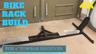 Making DIY Bike Rack for a 2" towing receiver