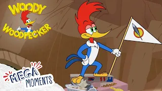 Woody the Adventure Scout 🌳 | Woody Woodpecker | Compilation | Mega Moments