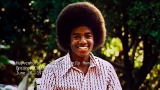 Michael Jackson interviewed at his home in 1976. (HIGH QUALITY SNIPPETS)