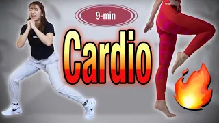 9-MIN FULLBODY CARDIO | For Beginners! | Super Easy & Fun!