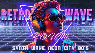 R E T R O N I G H T S  - A NewRetroWave Mix | 11 Hour | Synthwave/ Retrowave/ Dreamwave