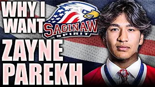 Why I Want: ZAYNE PAREKH - The BEST OFFENSIVE DEFENCEMAN Of The 2024 NHL Entry Draft (Prospects)