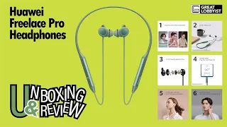 Huawei Freelace Pro - Neckband Earphones with a Class