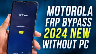 2024 NEW: Motorola FRP Bypass Android 13 Without Computer [No Talkback/ No Maps] 100% Worked