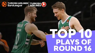 Turkish Airlines EuroLeague Regular Season Round 16 Top 10 Plays