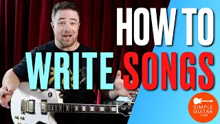 How to write your first guitar song easily