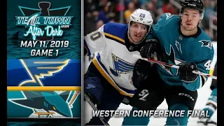 San Jose Sharks vs St Louis Blues GAME 1 - Teal Town After Dark (Postgame) - 5/11/2019