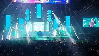 Justin Bieber performing Hold On - Jingle Bell Ball 2021